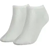 Tommy Hilfiger Ankelstrumpor - 2-pack - Sneakers - Vit - - 35/38 - Strumpor