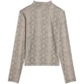 Puma Snake Pack Printed Mesh Tee Women, storlek Large