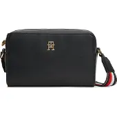 Tommy Hilfiger Axelremsväska 'JOY' marinblå / knallröd / off-white