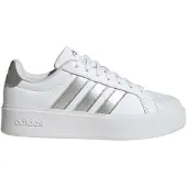 Adidas Låg sneaker 'STREETTALK BOLD' silver / vit
