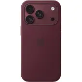 Apple iPhone 18 Pro Silicone Case with MagSafe - Burgundy