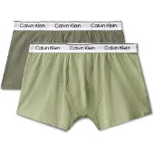 Calvin Klein 2 Pack Boys Trunks Icon Cotton Stretch