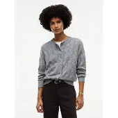 Tommy Hilfiger Pure Wool Cable Knit Slim Cardigan