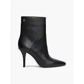 Tommy Hilfiger Leather Pointed Toe Heeled Ankle Boots