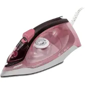Mesko MS 5028 ångstrykjärn 2600 W keramisk stryksula, grå, rosa och vit