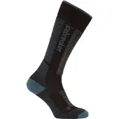 Icebreaker - Skidstrumpor dam - W Merino Blend Ski+ Medium OTC Black Dawn Graphite för UnisexUll - Storlek 38-40 - Svart