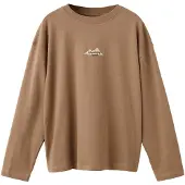Mango KIDS T-shirt 'SNORTH' ljusbeige / karamell / cappuccino / svart