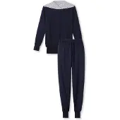 Calida Pyjamas ultramarinblå / vit