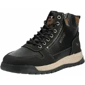 Mustang Boots med snörning karamell / svart