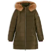 Tommy Hilfiger Vinterkappa mörkbrun