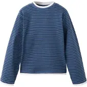Mango KIDS T-shirt 'RAYITA' marinblå / opal / vit
