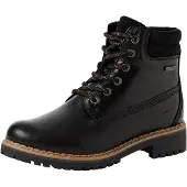 Tamaris Boots med snörning svart