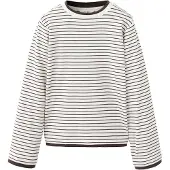 Mango KIDS T-shirt 'A2DRAMA' choklad / vit