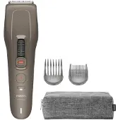 Philips 5000 series Hair Clipper HC5722 Serien 5000, Brun, 3 mm, 2,4 cm, 2 mm, Rostfritt stål, Batteri