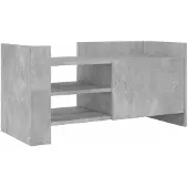 vidaXL Tv-bänk betonggrå 80x35x40 cm konstruerat trä