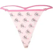 Juicy Couture String rosa / svart / vit