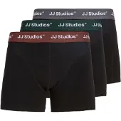 Jack & Jones Boxershorts konjak / stone / smaragd / svart