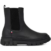 Tommy Hilfiger Stövel 'MICHIGAN' svart
