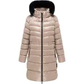 NAVAHOO Vinterkappa beige