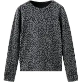 Mango KIDS T-shirt 'GREYSET' grå / svart