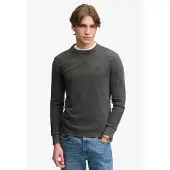 Superdry för män. M6010972A Jersey Classic Heavy Textured svart (XXL), Casual, Bomull