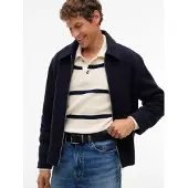 Tommy Hilfiger Denton Square Buckle Leather Belt