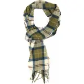 Barbour Halsduk Tartan Lammull Grön