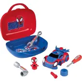 Smoby Verktygslåda och Bil - Spidey Box - - One Size - Bil
