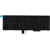 Lenovo - Ersättningstangentbord för bärbar dator - med Trackpoint - AZERTY - fransk - FRU