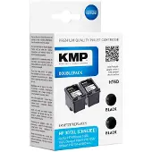 KMP Bläck Ersätter HP 301XL, CH563EE Kompatibel 2-pack Svart H75D 1719,4021