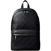 Calvin Klein Embossed Emblem Logo Trolley Backpack