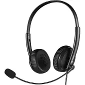 Sandberg Headset USB | 2-in-1 Office Jack | svart