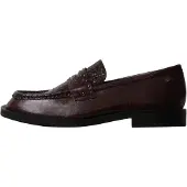 Xti för kvinnor. 14607902-BURDEOS Skor 146079 vinröd (39), 1 till 3 cm, Ingen, Casual, Granat, Klassisk, Lackat läder