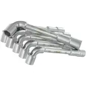 VAR Verktyg Set Of 6 Angled Open Socket Wrenches 13-19 Mm