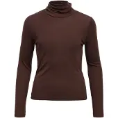 Object Alma Långärmad T-shirt Med Hög Hals