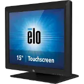 ELO Desktop Touchmonitors 1517L AccuTouch - LED-skärm - 15 - pekskärm - 1024 x 768 @ 75 Hz - 300 cd/m² - 800:1 - 23 ms - VGA - svart