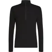 Icebreaker - Underställ - M Merino 175 Everyday LS Half Zip Black för UnisexUll - Storlek M - Svart