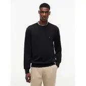 Tommy Hilfiger Sweatshirt 'Flag Embroidery' svart
