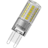 Osram - LED-glödlampa - form: PIN - klar finish - G9 - 4.8 W (motsvarande 48 W) - klass E - svalt vitt ljus - 4000 K