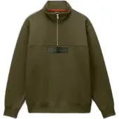 Napapijri Box Logo Tröja Med Halv Dragkedja