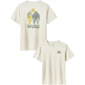 Rab - T-shirts dam - Stance Vista Tee Ecru för UnisexBomull - Storlek M - Beige