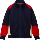 Napapijri - Sweatshirts - Archive Sweat Fz Cb Mru för UnisexBomull - Storlek L - Marinblå