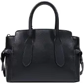 Moschino Svart Polyeten Handväska