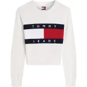 Tommy Hilfiger Tröja marinblå / knallröd / vit