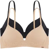 Dorina Behå 'Fili' beige / svart