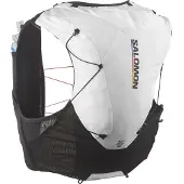 Salomon - Trailryggsäckar - Adv Skin 12 Race Flag Set White/Nautical Blue för Unisex - Storlek XS - Vit