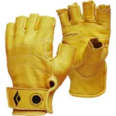 Black Diamond - Klättertillbehör - Stone Gloves Natural för Unisex - Storlek S - Gul
