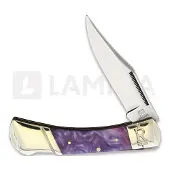 Rough Ryder Purple Swirl Lockback