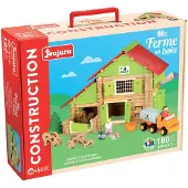 Jeujura Playset Jeujura My Wooden Farm (180 Delar)