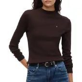 Tommy Hilfiger Cody Slim Fit Långärmad T-shirt Med Hög Hals